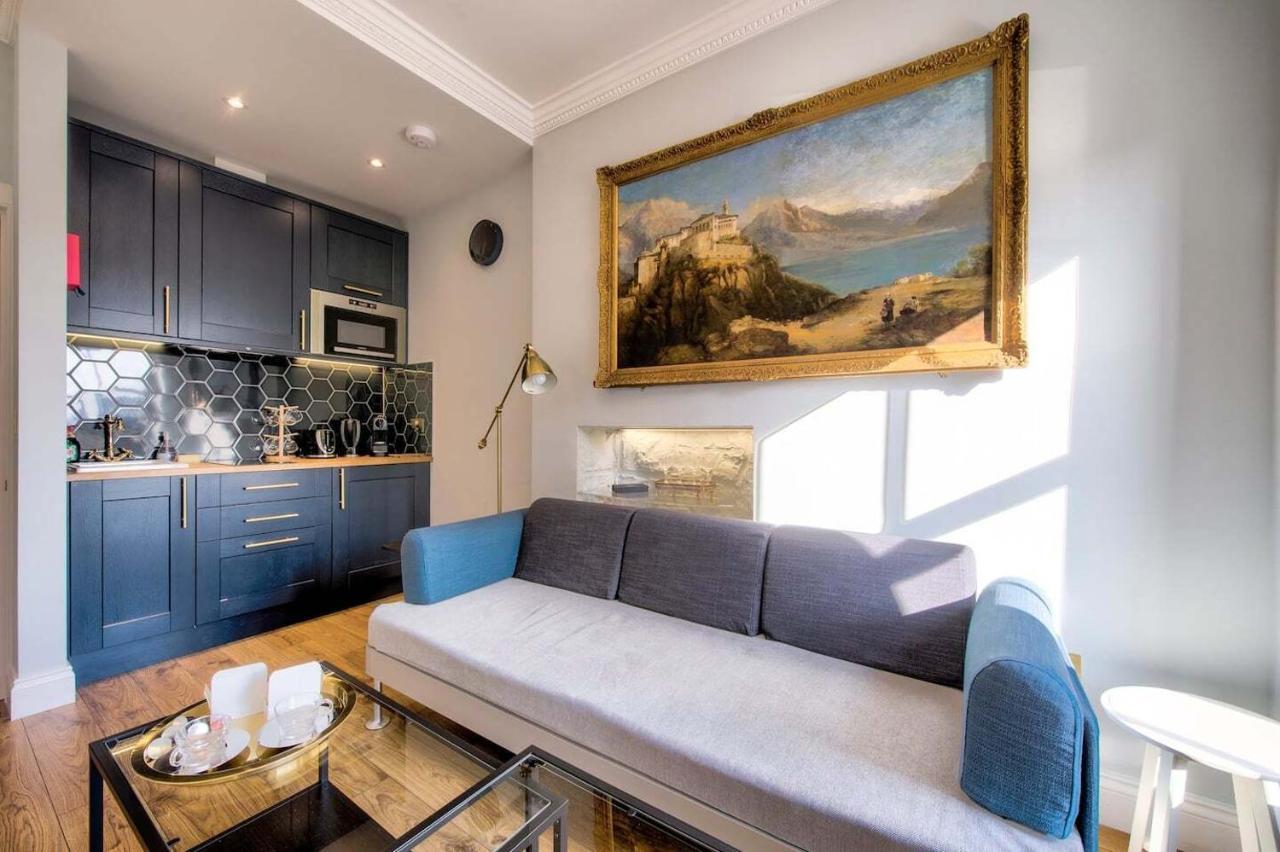 Upper Bow - Luxurious, Modern 1Br Apartment Near Castle Edinburgh Ngoại thất bức ảnh