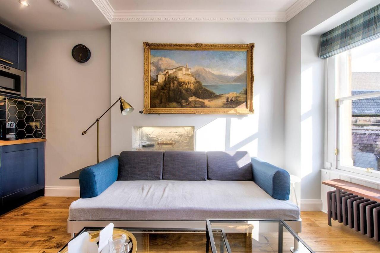 Upper Bow - Luxurious, Modern 1Br Apartment Near Castle Edinburgh Ngoại thất bức ảnh